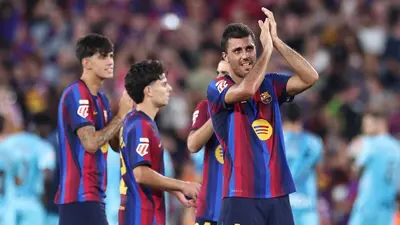 3baa8b76-7ed2-4632-8dad-6f0f54500cb4-1 Rodri reacciona tras su debut con Barcelona
