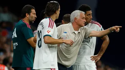 56ba10dd-d5e6-4a4f-8c0f-22faef45fc78 Mourinho lanza mensaje sobre Bellingham tras el 4-0 ante Málaga