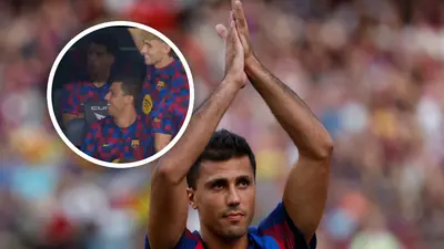 ac07a0b7-32d2-4a03-a7d6-c9ff244af8df-2 ¡No lo cree! La reacción de Rodri al golazo de Lamine Yamal
