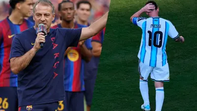 b3f48fab-fafc-4b43-9a36-612879021631-2 Hansi Flick y su mensaje para Leo Messi tras su retiro de la Selección Argentina