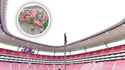 5334c356-ad8b-4d0d-ad69-7349fac4c643 ¡Una auténtica locura! Así fue el recibimiento de la afición de Chivas previo al duelo ante Pumas