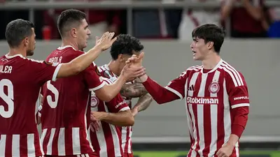 59339f36-fd9f-4366-a83c-71e92187e56f-1 ¡Se estrena en Europa League! 'Hormiga' González anota con Olympiacos ante Jagiellonia Białystok