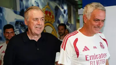 5fff3b3b-700e-418b-a1f1-6f73369151e5-2 Ancelotti reaparece en Valdebebas y bendice la era de Mourinho en el Real Madrid
