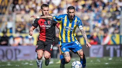 6435c286-b961-431b-9a56-506c40c0cb0c-2 Afición de Rosario Central arma espectacular recibimiento para el Clásico ante Newell’s