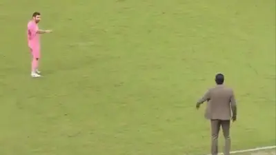b5da99b7-504c-4608-a9de-02a4bb0005b3 ¿Se burló de Huiqui? Así fue el encare de Messi contra el técnico de Cruz Azul