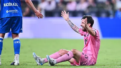 c79fdea9-8c19-41f5-b412-613c0b27b105 VIDEO: Messi estalla contra el arbitraje en la Campeones Cup: "Es una vergüenza, son horribles"
