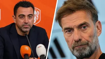 dd0550d8-480a-4271-9363-ae379dfdfc92-2 Xavi vs Klopp: Se enfrentan en su debut en selecciones, así han sido sus carreras en clubes