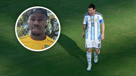 2db56f7c-a9d8-435f-88e0-2f47799fa87e-4 Jugador de Benín jura por su madre que se quedará con la última camiseta de Messi con Argentina