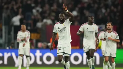56e8f6ed-2e31-4996-b330-7856deffbf54 ¡Remontada de locura! Real Madrid vence a la Roma con gol agónico de Rüdiger