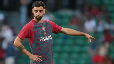 a0c36d14-0d7e-4b43-8ec6-b7e4fbbf8278-4 Bruno Fernandes será el capitán de Portugal ante Dinamarca tras la salida de Cristiano Ronaldo