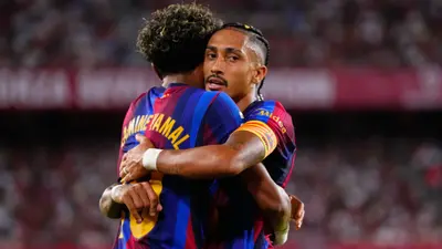 c56db28a-0734-417b-affe-5f7b845a7386 Barcelona descarta lesión grave de Raphinha y estará disponible para el regreso de LaLiga